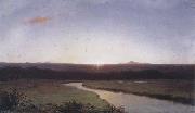 Frederic E.Church Sunrise USA oil painting artist